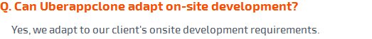 Can eSiteWorld adapt on-site development?