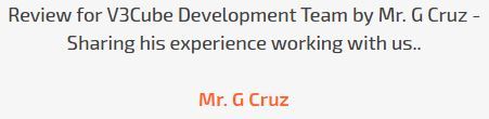 Mr. G Cruz