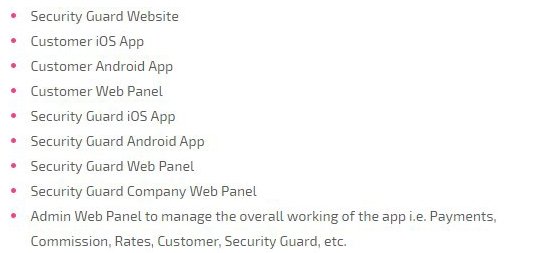 On demand security guard app perfect script On demand security guard app perfect script
