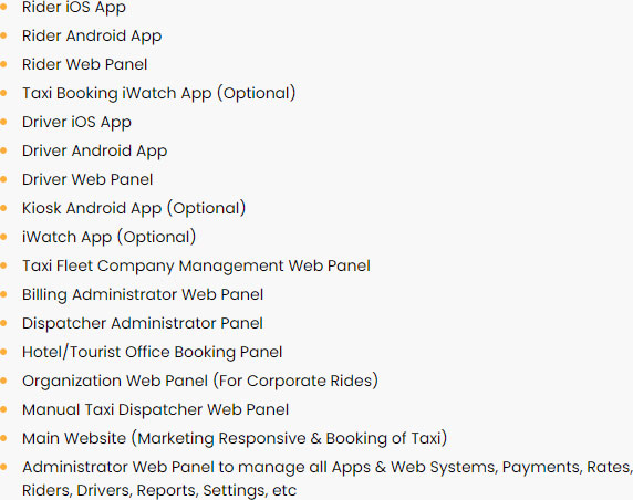 airport-rides-app Delivery App script