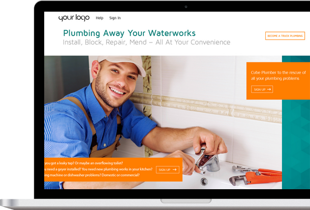 On demand plumbing apps package On demand plumbing apps package